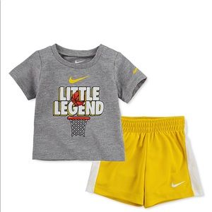 Nike Baby Boys Graphic T-Shirt and Mesh Shorts 2-Piece Set